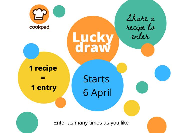 Recipe lucky draw