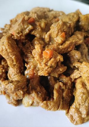 A picture of Ginger Beef.