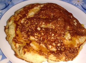 Una foto de Pancake de banano