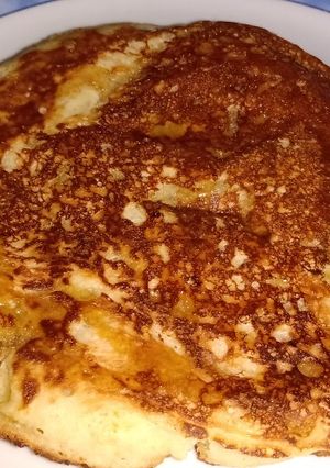 Una foto de Pancake de banano
