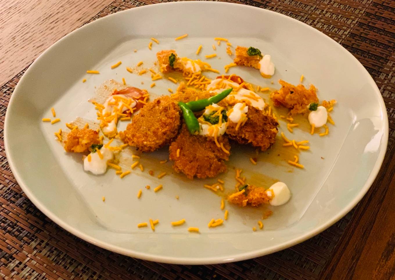 Poha Tikki