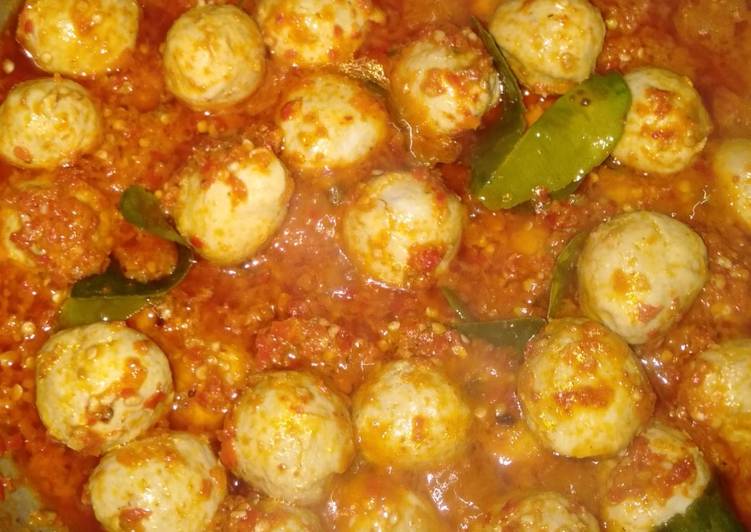 Resep Bakso mercon, Sempurna