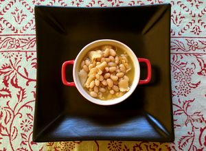 Foto principal de Judías de Santa Pau con Tripa de Bacalao