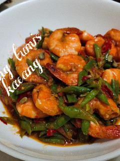 Foto resep Udang tumis kacang