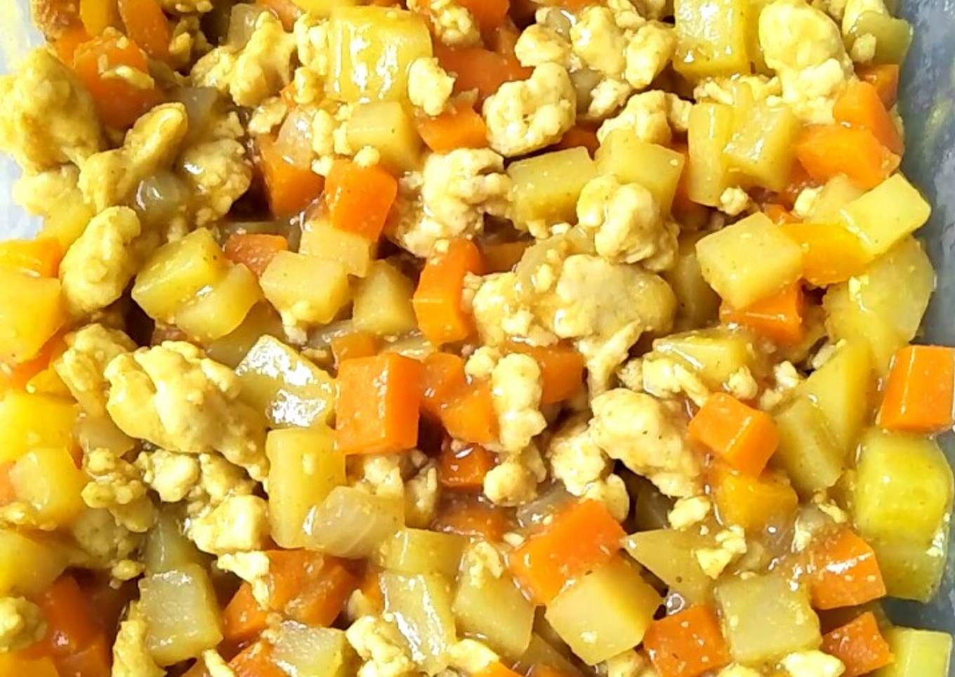Japanese chicken curry