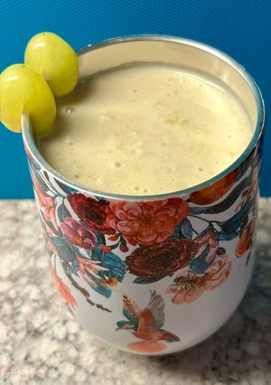 Φωτογραφία της συνταγής Smoothie for breakfast 🍌🍇🍏🥛🍯