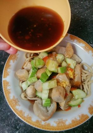 Foto resep Pempek empuk kenyal kuah cuko pedas