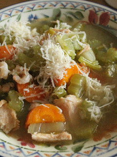 Una foto de Sopa, suspiro de pescadores y ajenos
