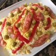 Huevos rellenos de atún, con mahonesa casera