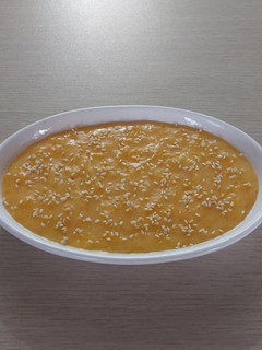 عکسی از دستور پودینگ کدو حلوایی