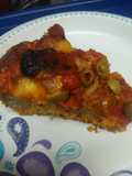Meatball Cornbread Baked Casserole/ Cornbread Pizza
