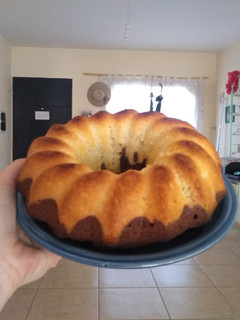 Una foto de Budín marmolado 🍫