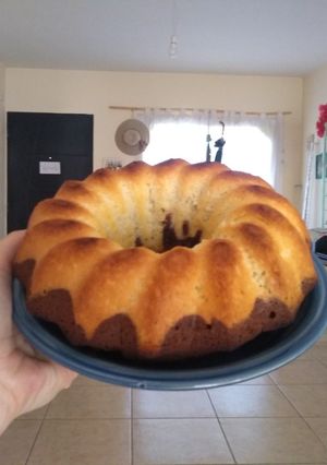 Una foto de Budín marmolado 🍫