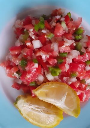 A picture of Salsa salad.