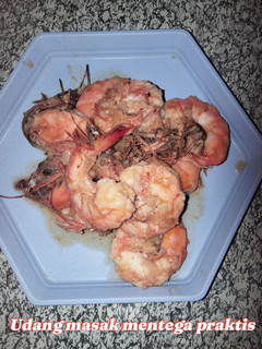 Foto resep Udang masak mentega praktis