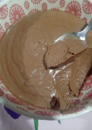 Una foto de Mousse de Chocolate