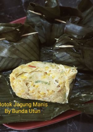 Foto resep Botok jagung manis