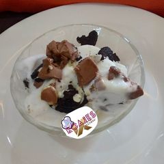 A picture of My home made diary free ice cream.