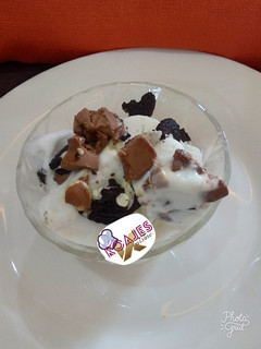 A picture of My home made diary free ice cream.