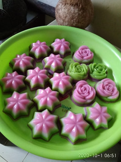 Foto resep Kue lapis tepung beras