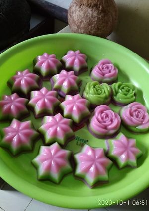 Foto resep Kue lapis tepung beras