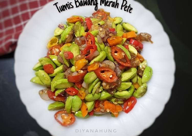 Tumis Bawang Merah Pete