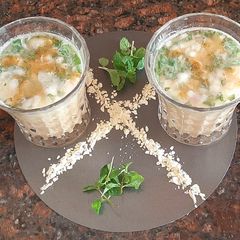 A picture of Sattu drink.