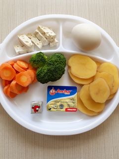 Foto resep MPASI 7 Bulan Kentang Tahu Brokoli