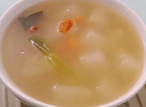Foto resep Sop ayam labu kundur (tung kua)