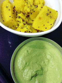 चना दाल ढोकला (chana dal dhokla recipe in Hindi) रेसिपी मुख्य फोटो