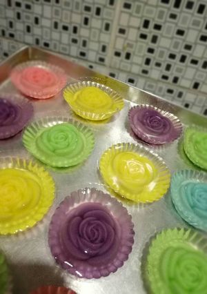 Foto resep Puding mawar kaca🌷