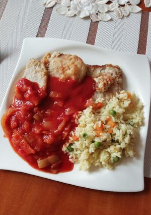 Lecsós szelet recept fotója