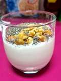 Yogurt kéfir con nueces