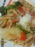 Fideos fritos