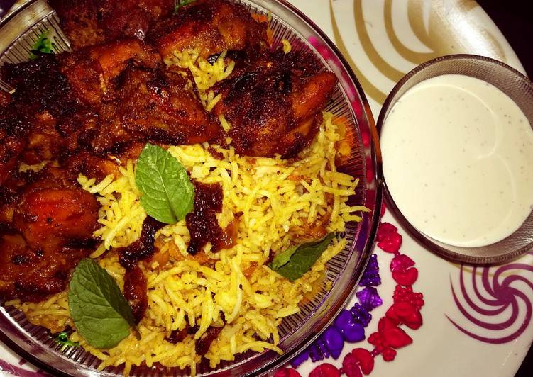 Easiest Way to Prepare Award-winning Fried chicken briyani