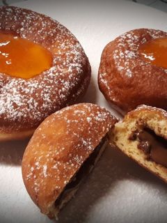Szalagos farsangi fánk recept fotója