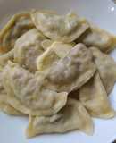 Вареники с лисичками и картофелем