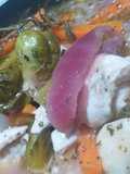 Escabeche de pollo y verduras