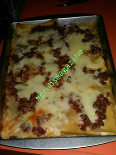 A picture of My First Lasagna Recipe.
