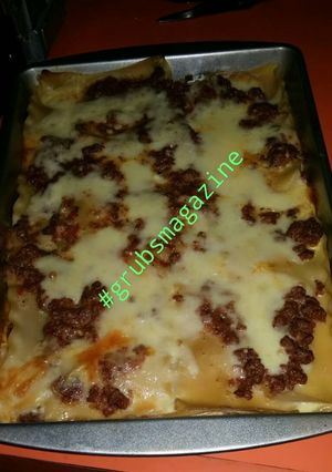 A picture of My First Lasagna Recipe.