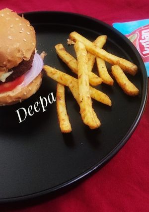 A picture of Allu Tikki Burger 🍔.