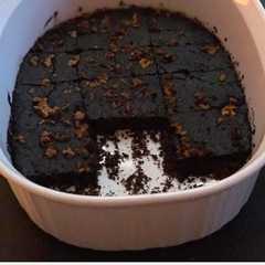 Una foto de Brownie saludable