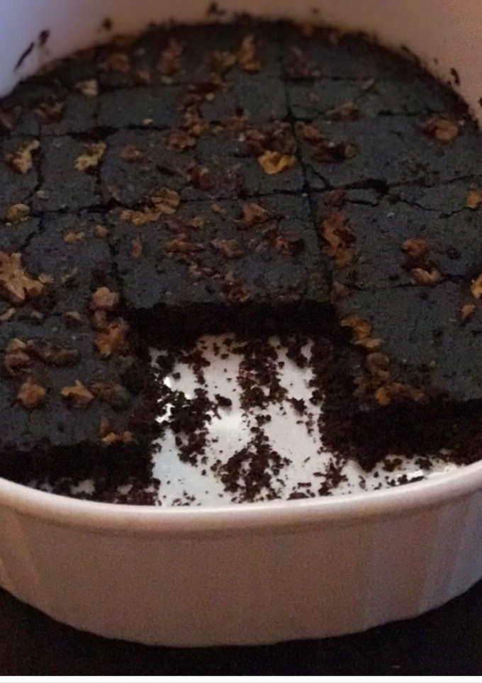 Una foto de Brownie saludable