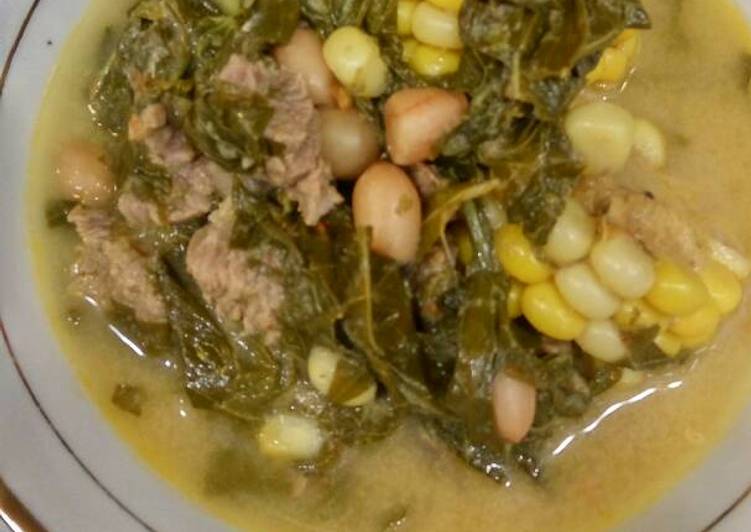 Bumbu Sayur Lodeh daun singkong Special 😄 | Langkah Membuat Sayur Lodeh daun singkong Special 😄 Yang Enak Dan Lezat