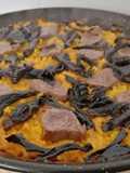 Arroz con pato y trompetas de la muerte
