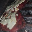 Tapa de pecho asada con leña