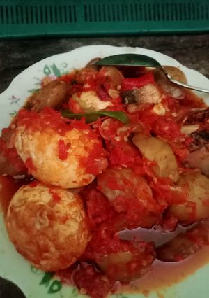 Foto resep Sambal Telur,ikan dan jengkol
