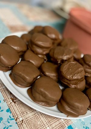 Una foto de Alfajores de Chocolate
