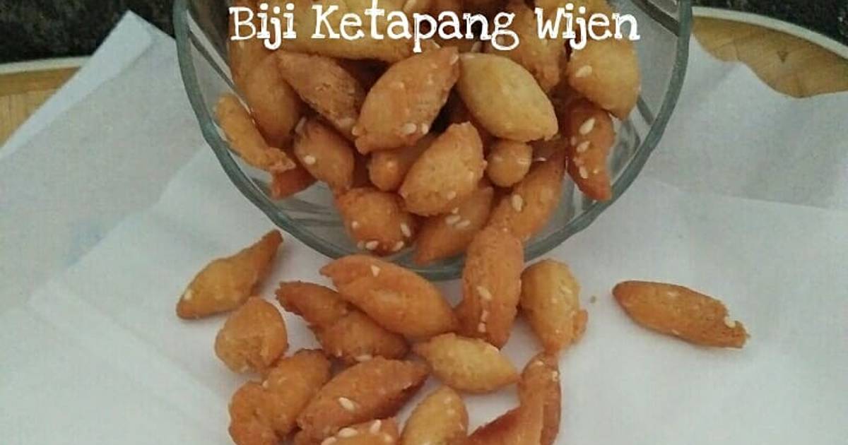 Resep Biji Ketapang Wijen Oleh Pawon Kulo Cookpad