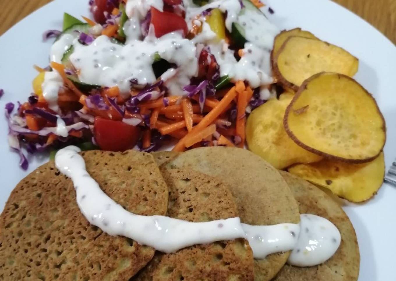 Gluten-free lentil biscuits